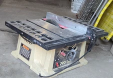 Vintage Pro-Tec Table Saw 10" Blade 115V, As shown, No safety guards