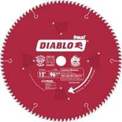 NEW FREUD Diablo Tools D1296L 12 in. x 96 Tooth Laminate / Aluminum Saw Blade
