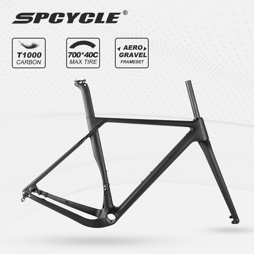 2021 New Full Carbon Gravel Bike Frame 
