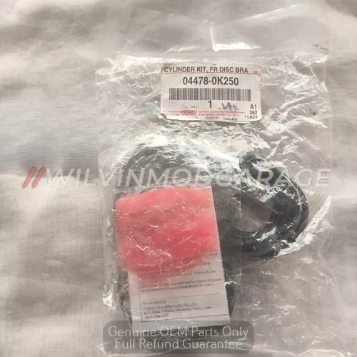 PAIR Genuine OEM Front Brake Cylinder Kit 04478-0K250 Fits 15-up Toyota Hilux - 第 1/3 張圖片
