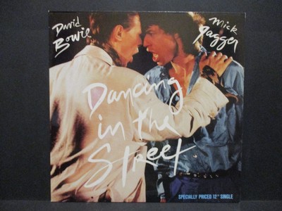MICK JAGGER / ROLLING STONES =  Maxi Single 12'' :  DANCING IN THE STREET = 1985