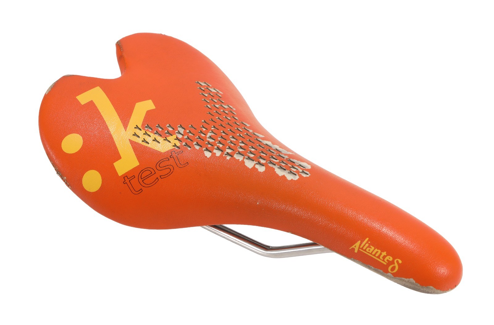 Fizik Aliante 8 Test Carbon 140mm Road Bike Saddle Orange 7 