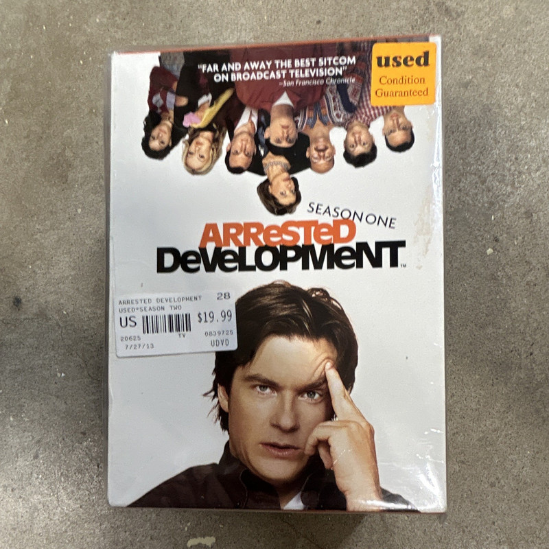 Arrested Development Season 1 3-Disc Set DVD TV Comedy PG-13 Fox Captioned