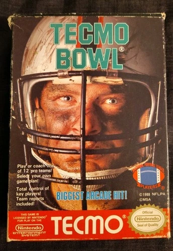 Tecmo Bowl (Nintendo Entertainment System, 1989) no reserve