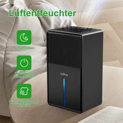 LOEFME 3000ML LUFTENTFEUCHTER ELEKTRISCH RAUMENTFEUCHTER 25M² ENTFEUCHTER MIT TIMER