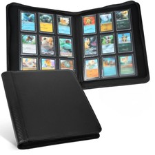 GERMUN Toploader Binder, Holds 252 Toploaders, 9 Pocket Top Loader Binders fo...