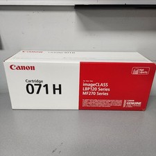 Genuine Canon 071H Black Toner Cartridge High Capacity NEW FACTORY SEALED
