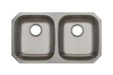PROFLO PFUC206A6 Plomosa 32-5/16" Undermount Double Basin - Stainless Steel
