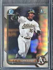 Elliott, Clark - 2022 Bowman Draft Chrome - Refractor