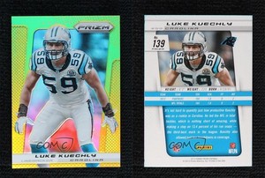 2013 Panini Prizm Gold Prizm /10 Luke Kuechly #139