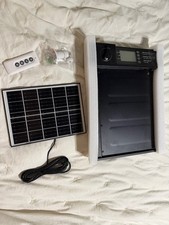 NEW Untested Automatic W/Remote Solar Powered Chicken Coop Door