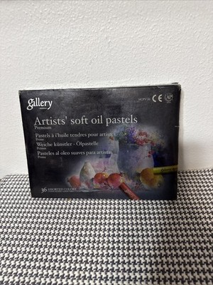 Gallery Soft Oil Pastel for Artist Premium 36 Colors Drawing MOPV36