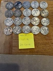 Walking Liberty Half Dollar Lot #118 Lot Of 20 1927-1941 90% silver ($10 face)