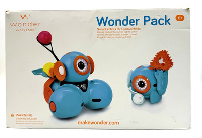 Wonder Workshop Wonder Pack and Wonder Workshop Dash Challenge Cards for Dash