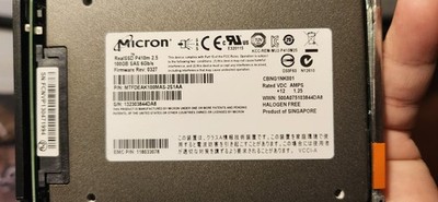 MTFDEAK100MAS-2S1AA    Micron 100GB SAS 6G 2.5in SSD