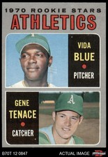 1970 Topps #21 Vida Blue / Gene Tenace Athletics RCs RC 5 - EX