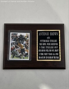Antonio Brown #84 Pittsburgh Steelers Pro Bowl Wall Plaque & More
