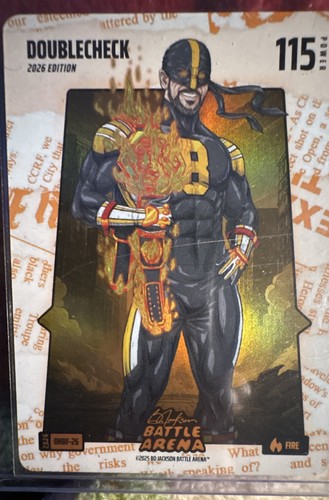 Bo Jackson Battle Arena Griffey Doublecheck Orange Headlines Battlefoil OHBF26