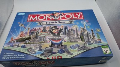 Monopoly Here and Now 2006 Edition America Has Voted Complete Parker Brothers