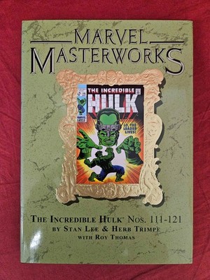 MARVEL MASTERWORKS 115 Incredible Hulk VOL 5 DIRECT MARKET DM VARIANT HARDCOVER