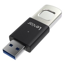 Lexar 256GB JumpDrive Fingerprint F35 PRO USB 3.2 Gen 1 Flash Drive, Up to 400/3