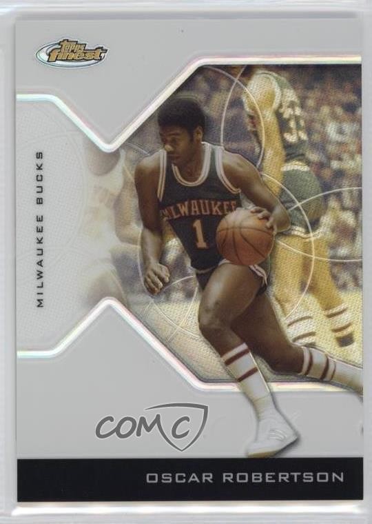2004-05 Topps Finest Refractor 230/249 Oscar Robertson #134 HOF 2h4