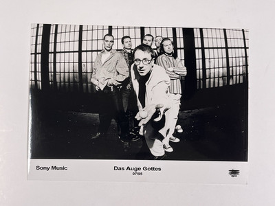 Das Auge Gottes Photograph Original Black And White Press Promotion July 1995