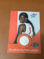 2008 Rittenhouse DeLisha Milton-Jones WNBA All-Star Relics Card /444 #AS9