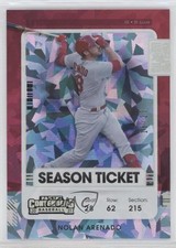 2021 Panini Contenders Season Ticket Cracked Ice 16/23 Nolan Arenado #51 0us4