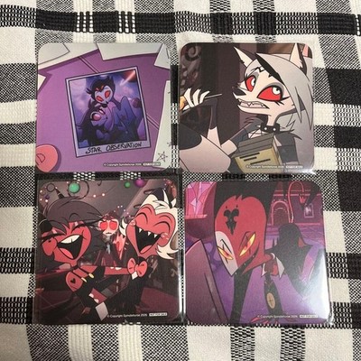 Helluva Boss Hazbin Hotel Untersetzer Set SMILE BASE Cafe Exclusive Limited