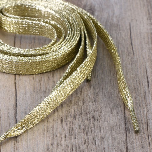 Colored Shoelaces Sequin Flat Strings Man Child Boot Aesthetic Sparkly - Picture 5 of 11