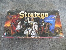 Vintage 1986 Stratego Board Game of Battlefield Strategy Milton Bradley Complete