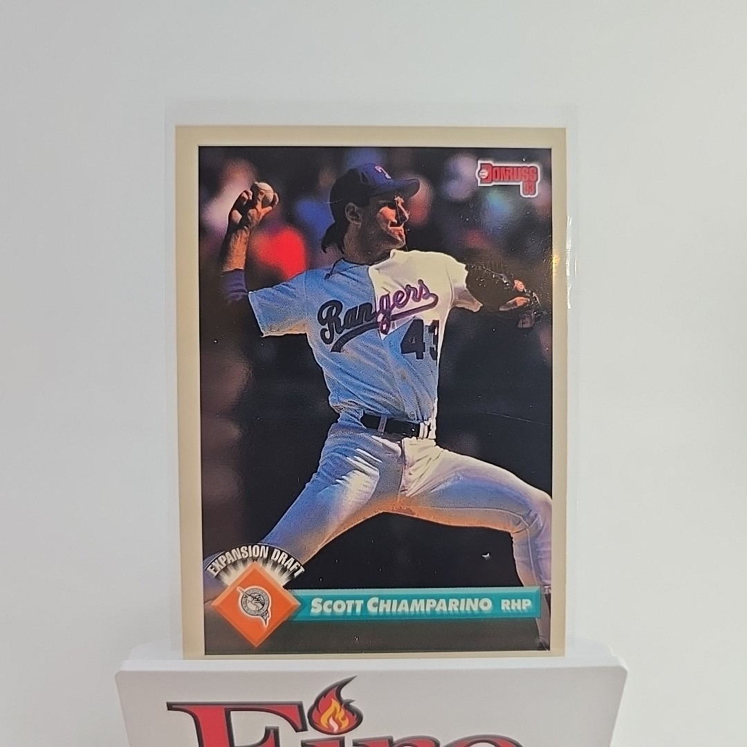 1993 Donruss - Scott Chiamparino #738 Texas Rangers