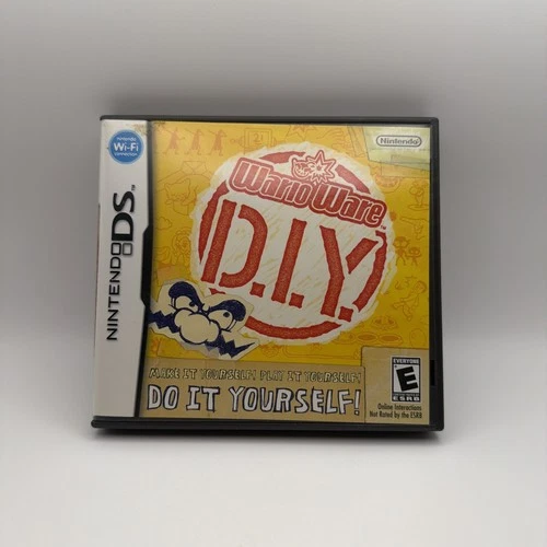 WarioWare D.I.Y. Nintendo DS Complete In Box With Manual & Case