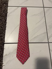 Vineyard Vines Boys Neck Tie Pink