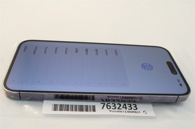 Apple iPhone 14 Pro Max 1TB Purple - Unlocked AT&T T-Mobile Verizon GSM 7632433