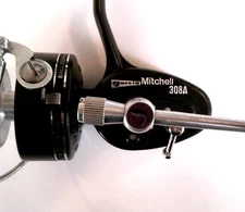 Vintage ~ GARCIA MITCHELL 308A Ultralight Spinning Fishing Reel ~ Made in France