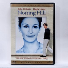 Notting Hill Collector's Edition DVD Julia Roberts Hugh Grant 1999 Widescreen