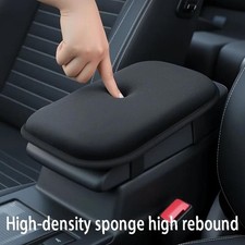 Car Armrest Plush Pad Heightening Center Console Cushion 1pc Universal