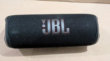 JBL FLIP 6 BLUETOOTH SPEAKER BLACK AS IS muffled sound repair or Parts 348