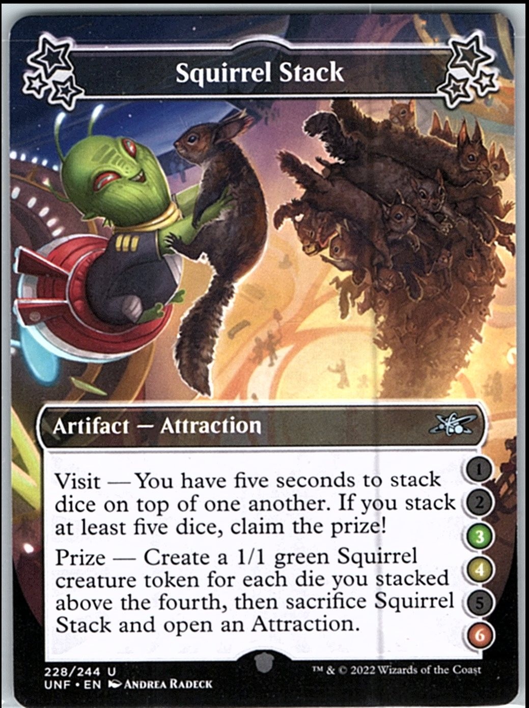 Magic the Gathering - Squirrel Stack (3-4-6) [UNF - 228] - NM/Uncommon