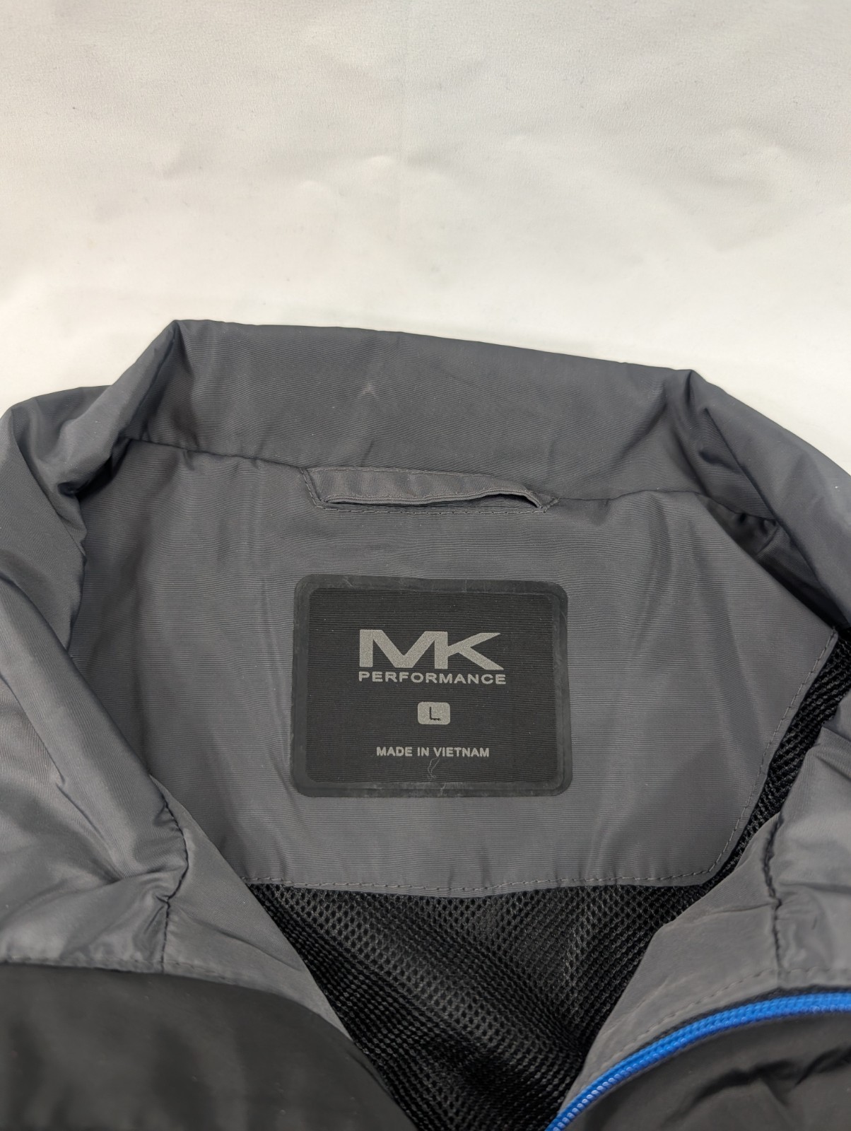 Michael Kors Performance Zip Up Jacket Black Gray… - image 3