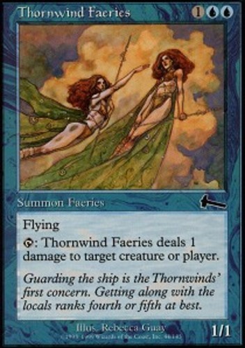 Thornwind Faeries - Moderately Played, English