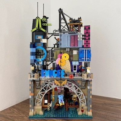 (71837) Erweiterung Die Brücke von Ninjago City 3035 Teile Bausteine MOC Set 