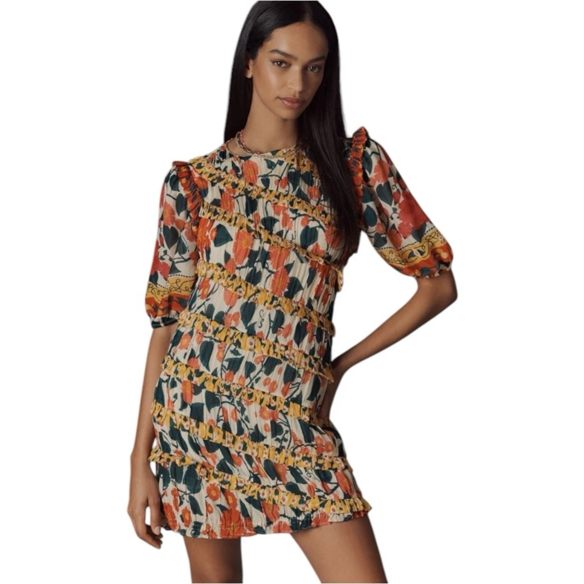 falls creek dress code 2024 Abstract Midi Dress- Women's Anthro Dupe Dress- FATE Midi Dresses –  Juliana's Boutique main image 0