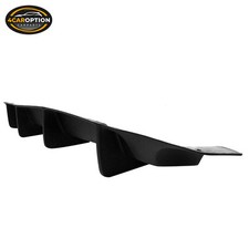 Fits 06-10 Dodge Charger Mdp Style Rear Bumper Lip Splitter Diffuser Pu