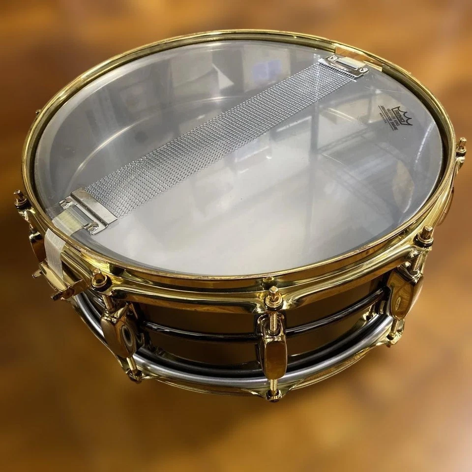 Tambor TAMA Simon Phillips 14x5,5 bronce usado raro descontinuado Foto 2 de 3