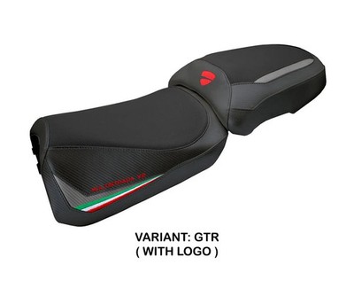 Sattelbezug Aura Graues Trikot GTR+logo TPZ DUCATI MULTISTRADA V2 2025 2026