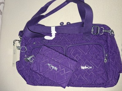 Kipling Cyrene Und New Pixie 2 Tlg Lila Neu