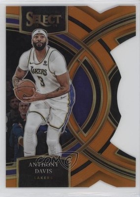 2023-24 Panini Select Premier Level Orange Prizm Die-Cut 65/65 Anthony Davis hs9